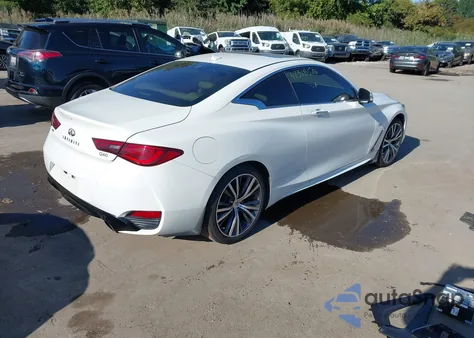2017 Infiniti Q60 2.0T Premium from USA, damaged, VIN JN1CV7EL5HM320710